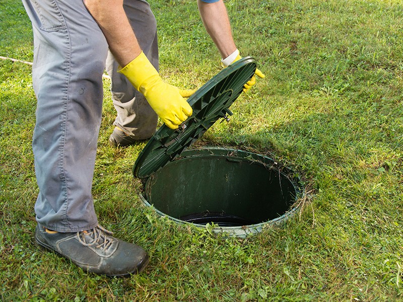 opening a septic tank system